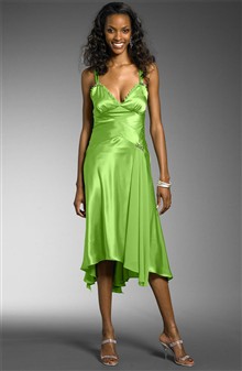 lime green short dress